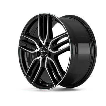 RIAL M14 diamant-schwarz frontpoliert
