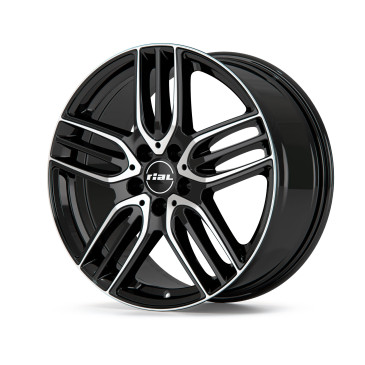 RIAL M14 diamant-schwarz frontpoliert
