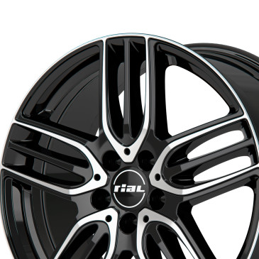 RIAL M14 diamant-schwarz frontpoliert