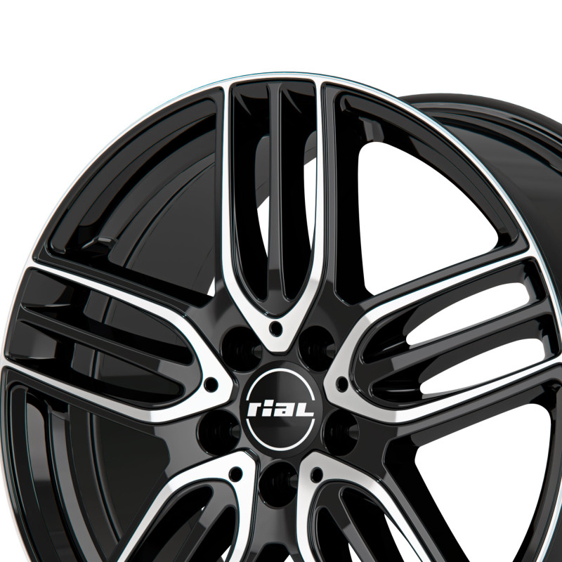 RIAL M14 diamant-schwarz frontpoliert
