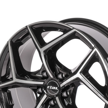 RIAL Salento diamant-schwarz frontpoliert