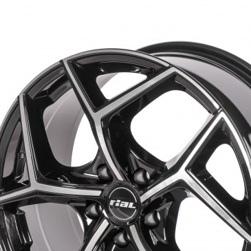 RIAL Salento diamant-schwarz frontpoliert