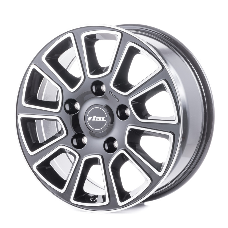 RIAL Transporter 2 diamant-schwarz frontpoliert