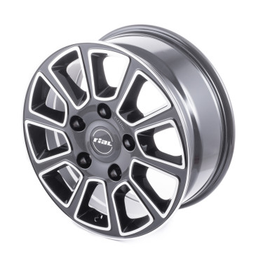 RIAL Transporter 2 diamant-schwarz frontpoliert