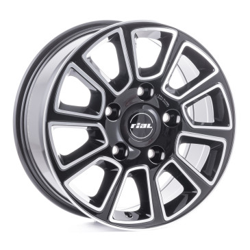 RIAL Transporter 2 diamant-schwarz frontpoliert