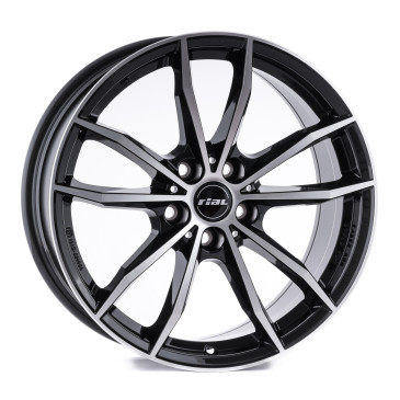 RIAL X12 diamant-schwarz frontpoliert