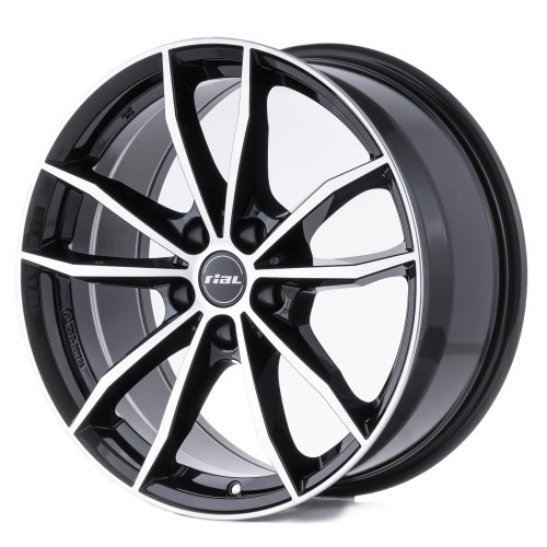 RIAL X12 diamant-schwarz frontpoliert