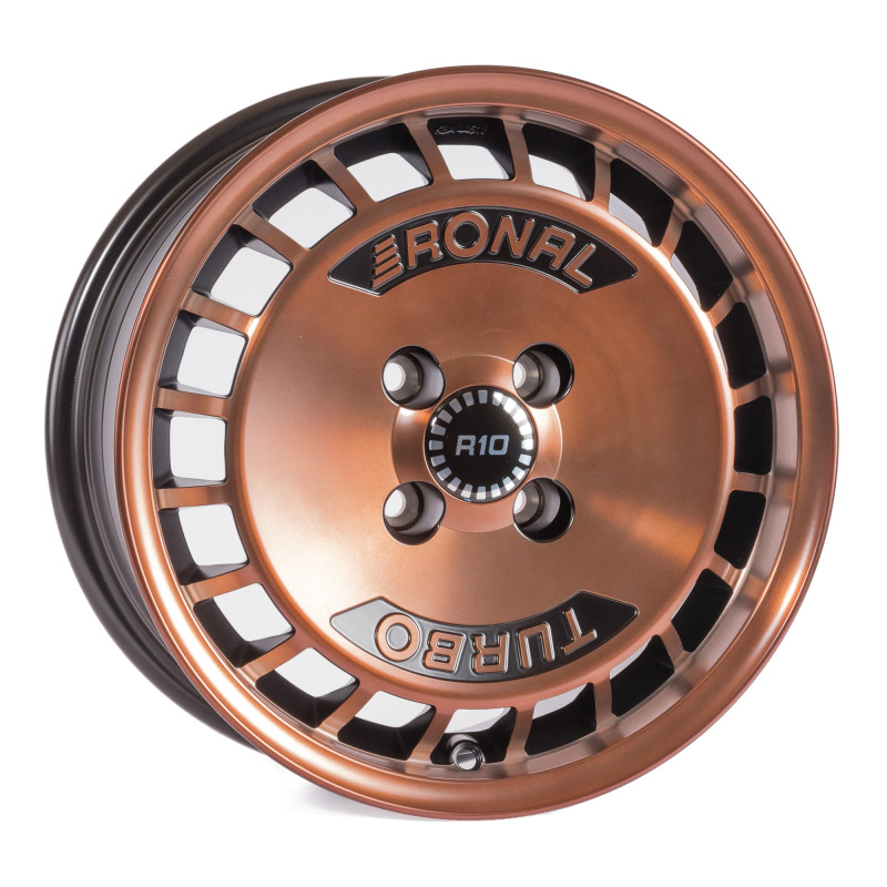 RONAL R10 TURBO COPPER MATT FRONT DIAMOND CUT