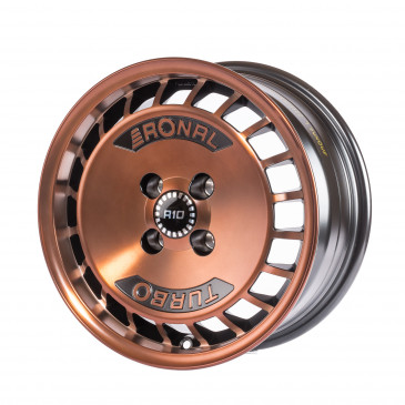 RONAL R10 TURBO COPPER MATT FRONT DIAMOND CUT