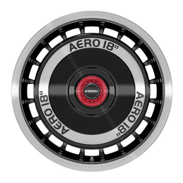 RONAL R50 REV R SCHWARZ FRONTKOPIERT