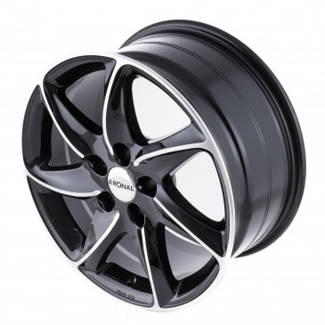 RONAL R51 JETBLACK FRONTKOPIERT