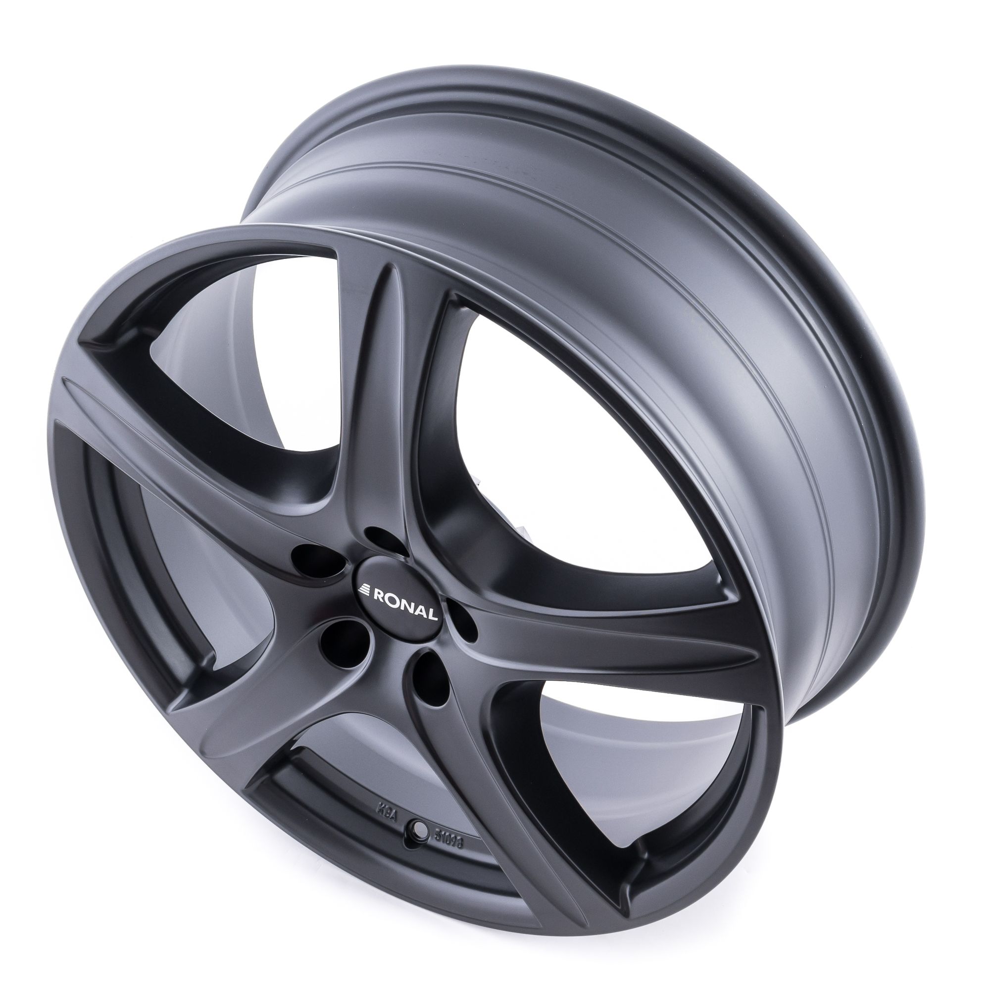 RONAL R56 Felgen Mattschwarz in 17 Zoll | alufelgenshop.at