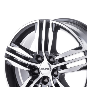 RONAL R57 SCHWARZ FRONTKOPIERT
