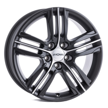 RONAL R57 MATTSCHWARZ FRONTKOPIERT