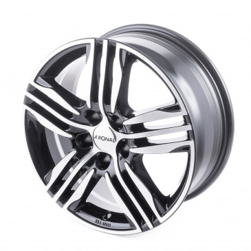 RONAL R57 SCHWARZ FRONTKOPIERT