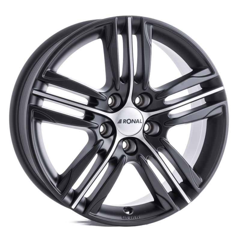 RONAL R57 MATTSCHWARZ FRONTKOPIERT