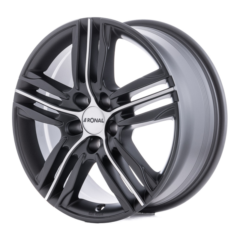 RONAL R57 MATTSCHWARZ FRONTKOPIERT