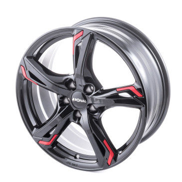 RONAL R62 RED JETBLACK