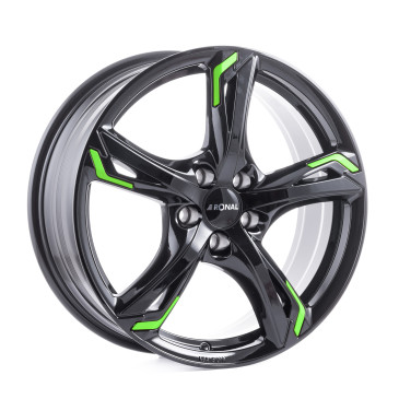 RONAL R62 GREEN JETBLACK