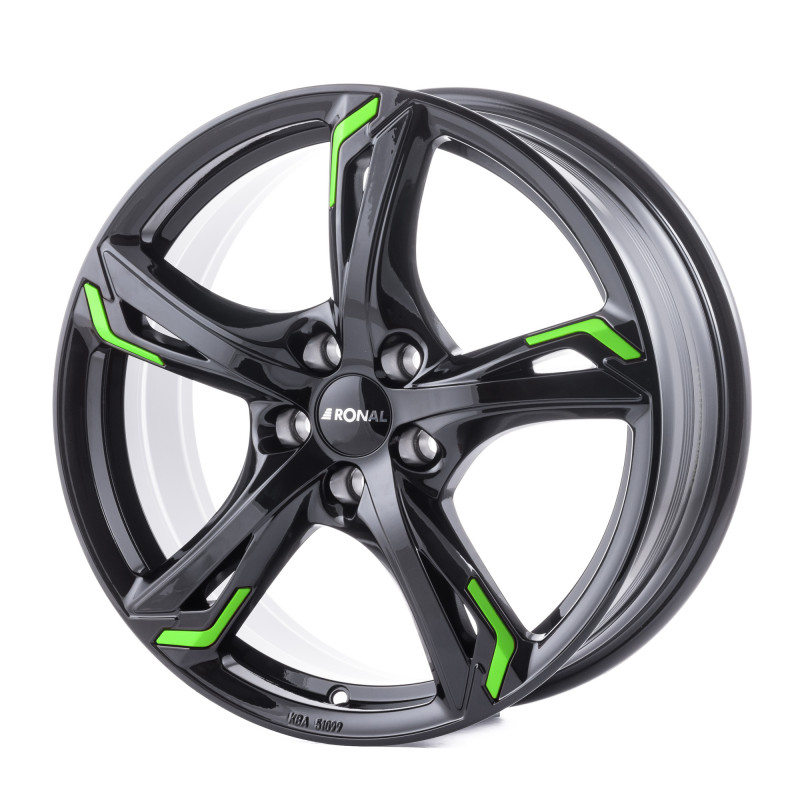 RONAL R62 GREEN JETBLACK