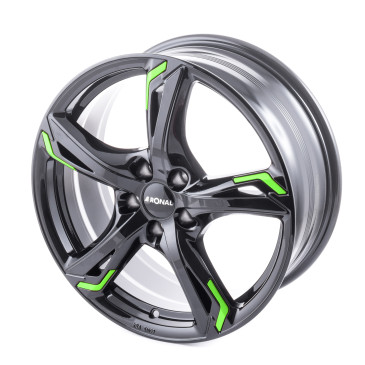RONAL R62 GREEN JETBLACK