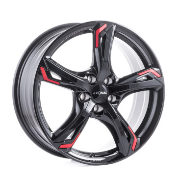 RONAL R62 RED JETBLACK
