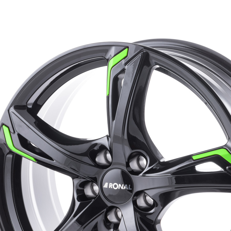 RONAL R62 GREEN JETBLACK