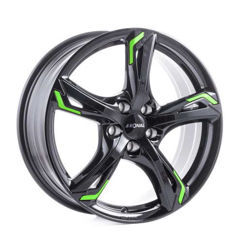 RONAL R62 GREEN JETBLACK