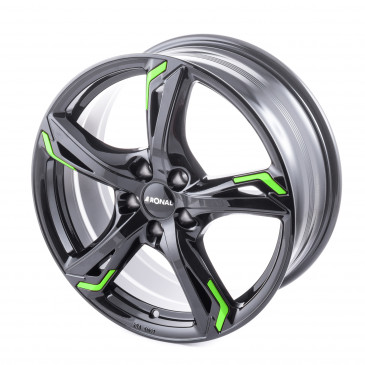 RONAL R62 GREEN JETBLACK