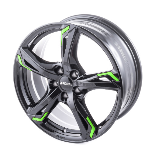 RONAL R62 GREEN JETBLACK