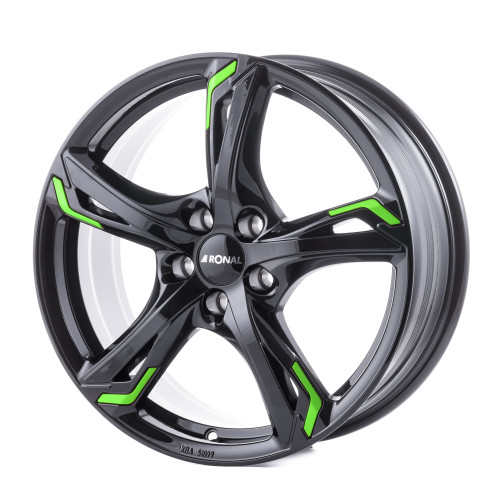 RONAL R62 GREEN JETBLACK