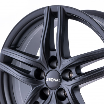RONAL R65 JETBLACK MATT