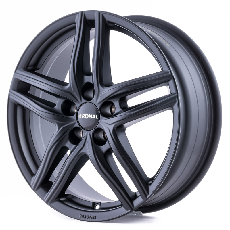 RONAL R65 JETBLACK MATT