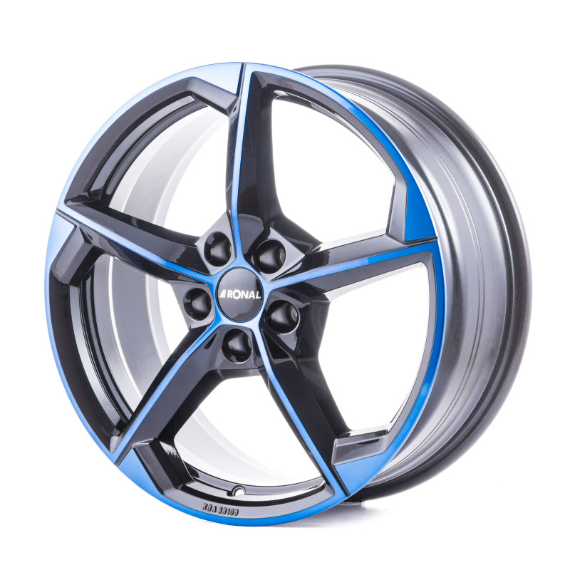 RONAL R66 jetblack blue tinted | alufelgenshop.at