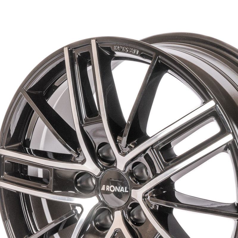 RONAL R67 JETBLACK FRONTKOPIERT