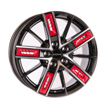 RONAL R67 Left RED JETBLACK FRONTKOPIERT