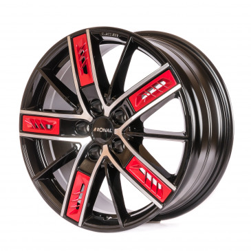 RONAL R67 Left RED JETBLACK FRONTKOPIERT