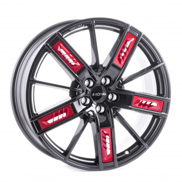 RONAL R67 Left RED JETBLACK