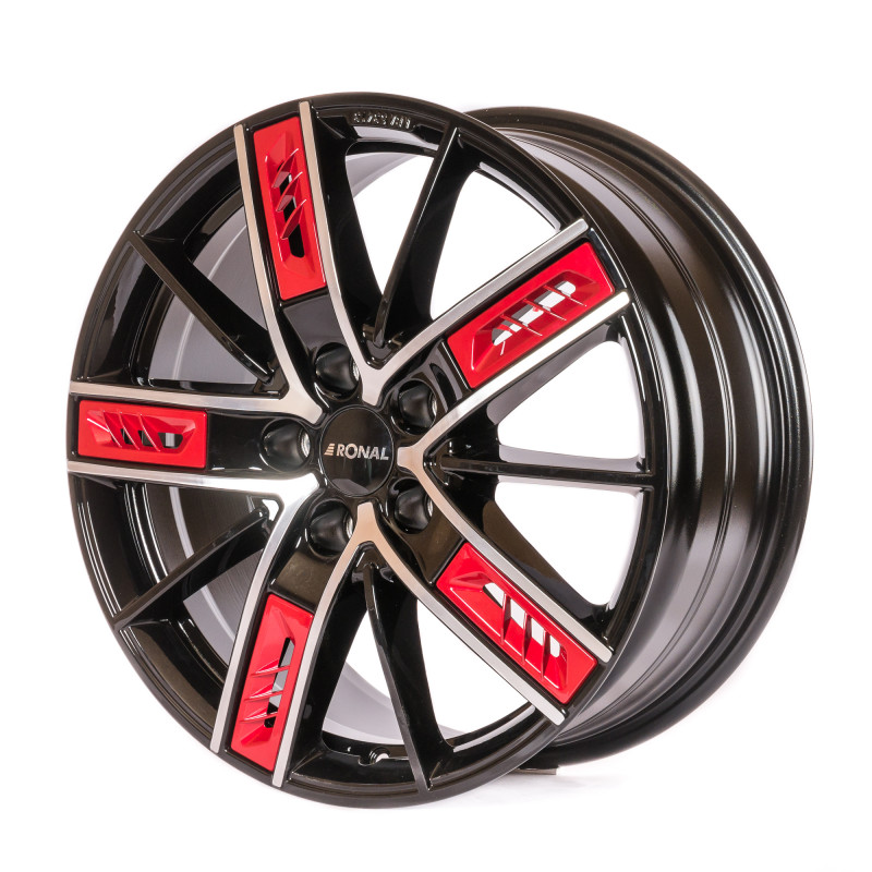 RONAL R67 Left RED JETBLACK FRONTKOPIERT