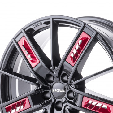 RONAL R67 Left RED JETBLACK