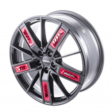 RONAL R67 Left RED JETBLACK