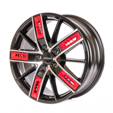 RONAL R67 Right RED JETBLACK FRONTKOPIERT