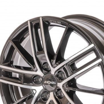 RONAL R67 JETBLACK FRONTKOPIERT