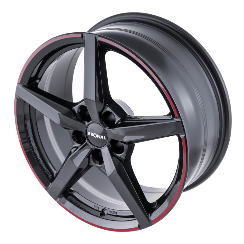 RONAL R69 MCR JETBLACK RED RIM