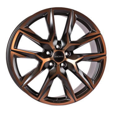 RONAL R71 JETBLACK COPPER MATT
