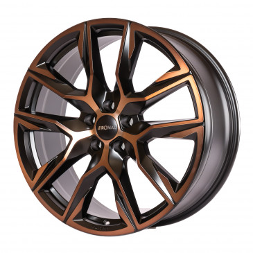RONAL R71 JETBLACK COPPER MATT