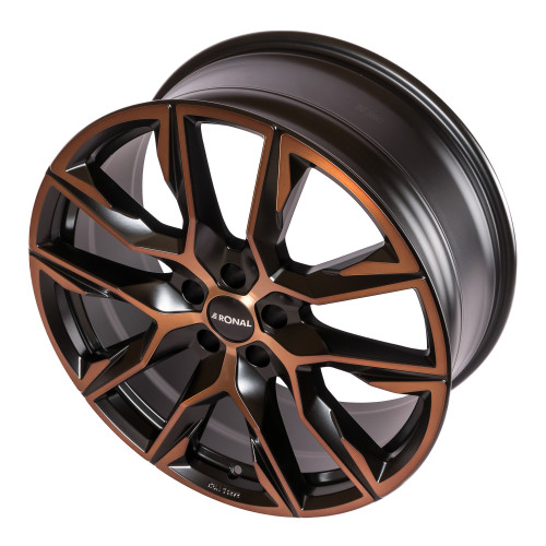 RONAL R71 JETBLACK COPPER MATT