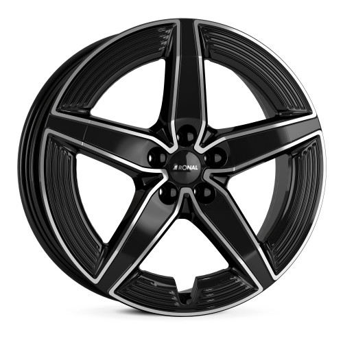 RONAL R72 JETBLACK FRONTKOPIERT