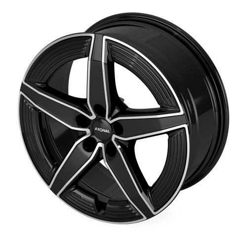 RONAL R72 JETBLACK FRONTKOPIERT