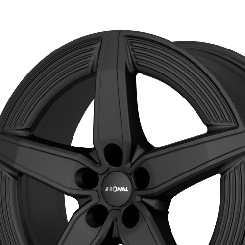 RONAL R72 JETBLACK MATT
